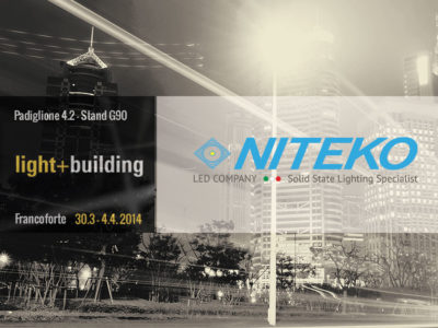la Niteko partecipa al Light+Building di Francoforte