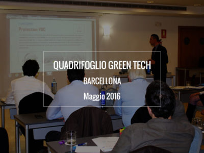 Quadrifoglio Green Tech a Barcellona, Maggio 2016